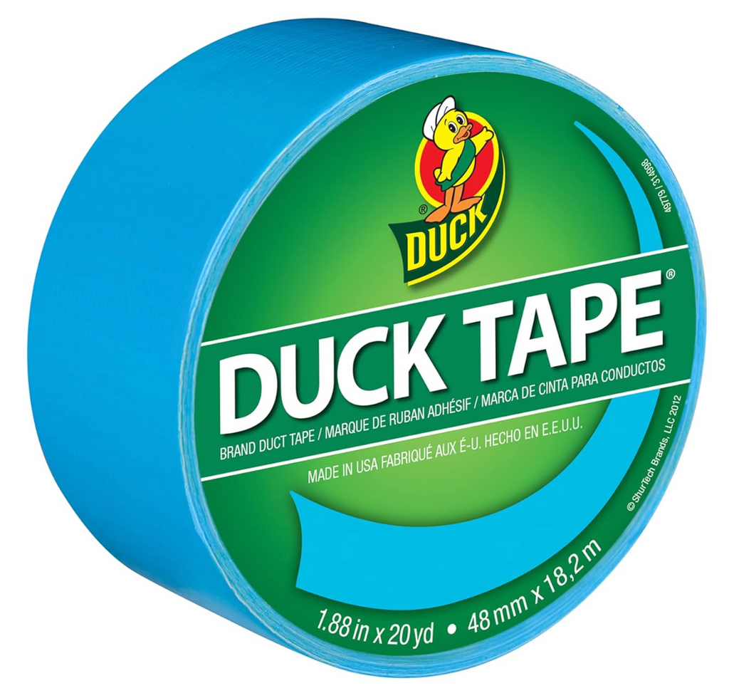 Electric Blue Duck Brand Duct Tape