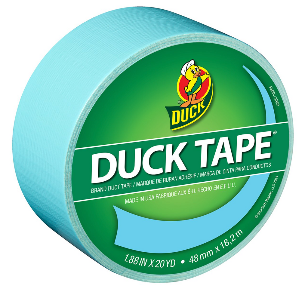 Frozen Pale Blue Duck Brand Duct Tape