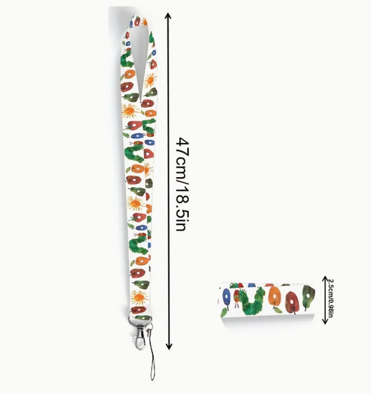 NEW! Hungry Caterpillar Lanyard