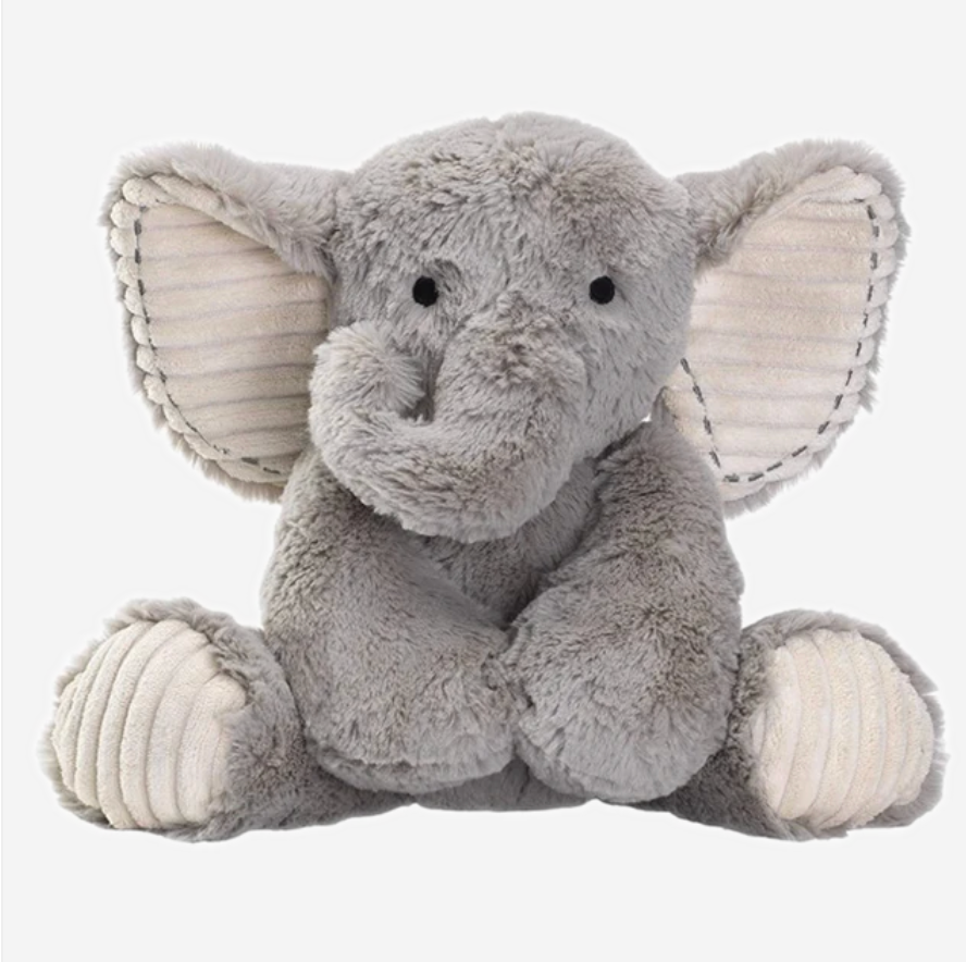 Weighted Plush Elephant - Weighted plush animal toy