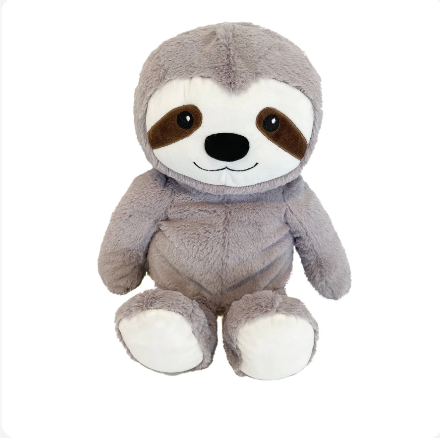 Weighted Plush Sloth - Weighted plush animal toy