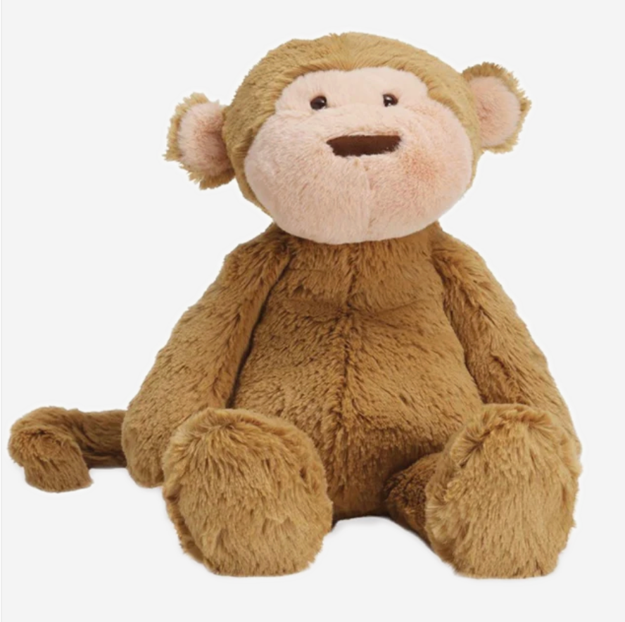 Weighted Plush Monkey - Weighted plush animal toy