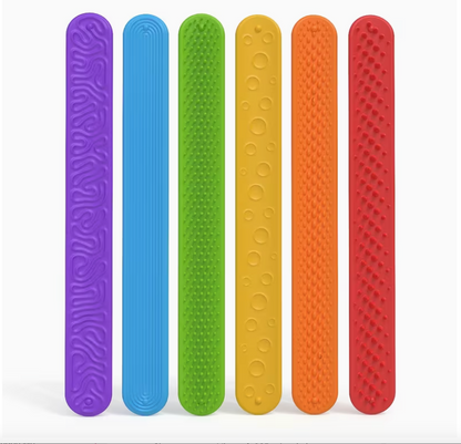 Sensory Slap Bracelets 6 Pack - Sensory Tools