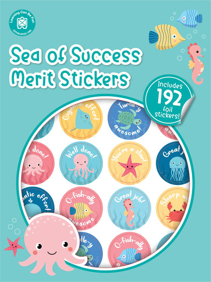 Sea of Success Merit Sticker Book