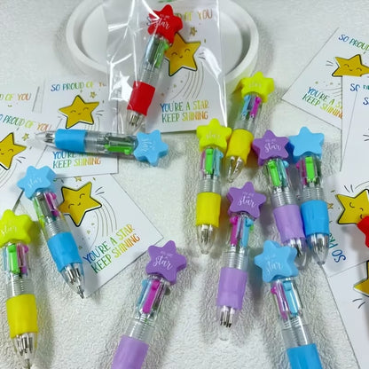 NEW! 24 Pack of Shining Star Pens with card