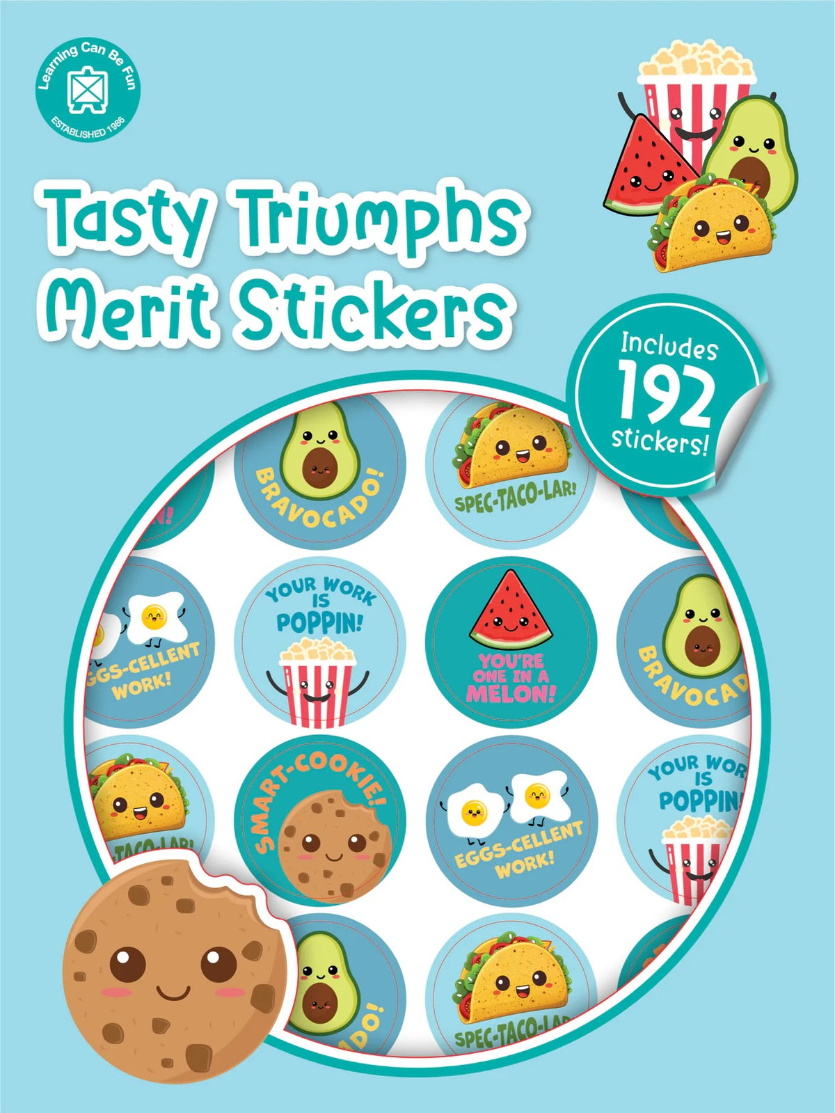 Tasty Triumphs Merit Sticker Book