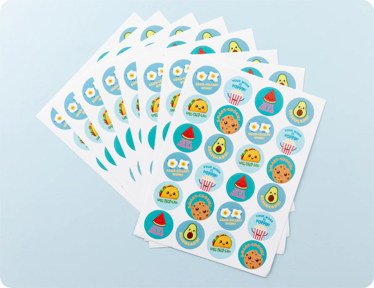 Tasty Triumphs Merit Sticker Book