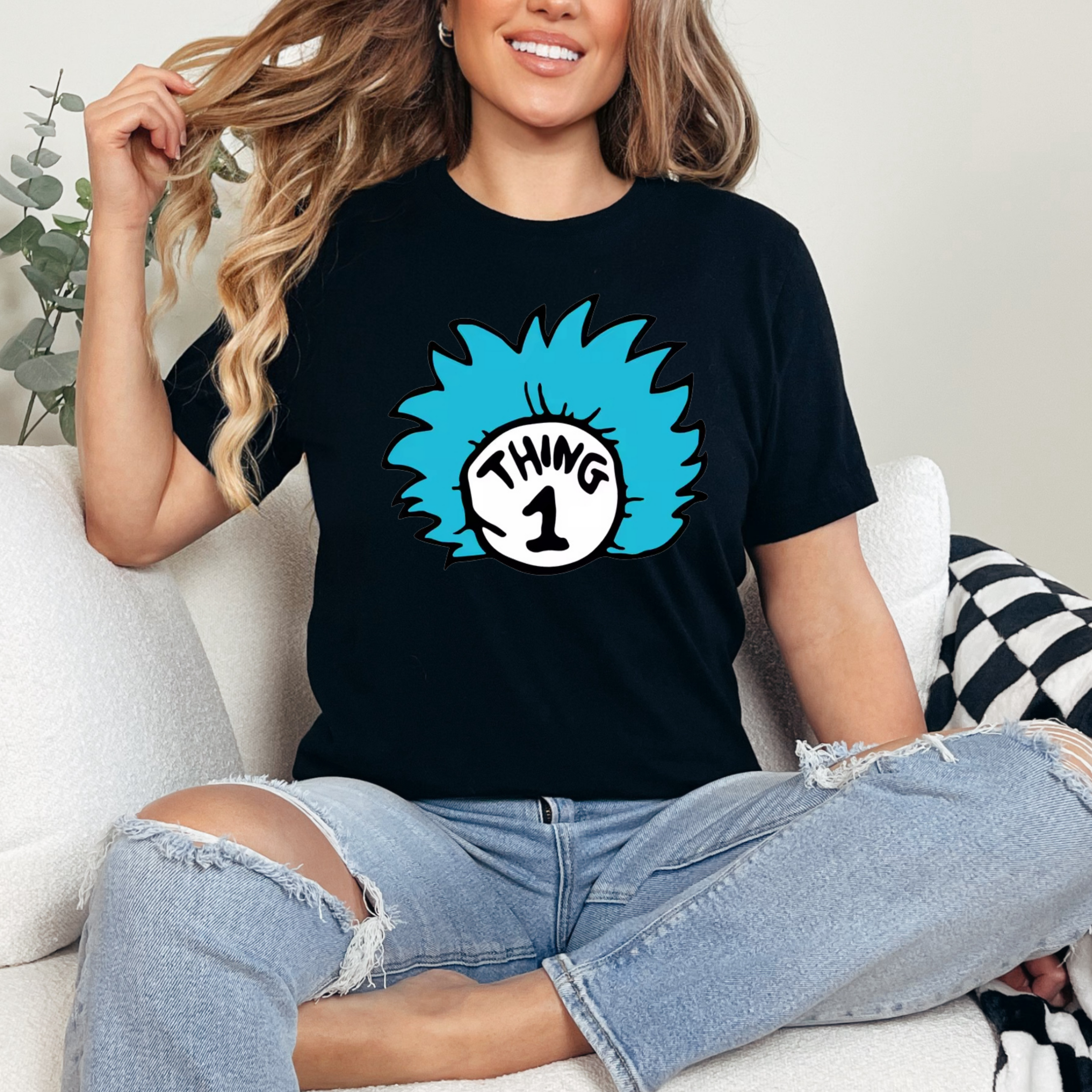 Book Week - Reading is Magic - Thing 1 Teacher T-shirt