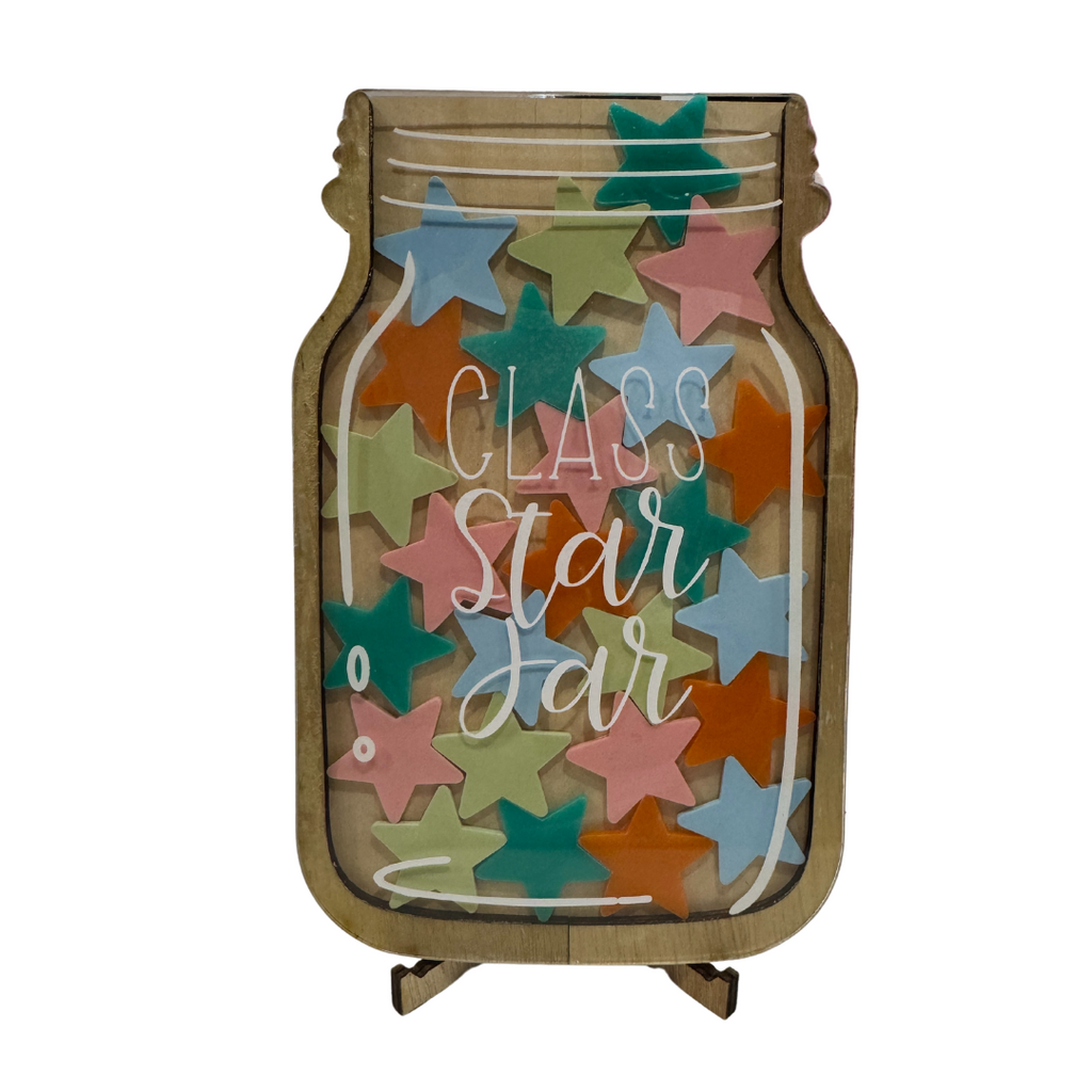 ALL NEW!!! Timber Class Star Jar with  Stars