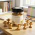 Jar labeled &