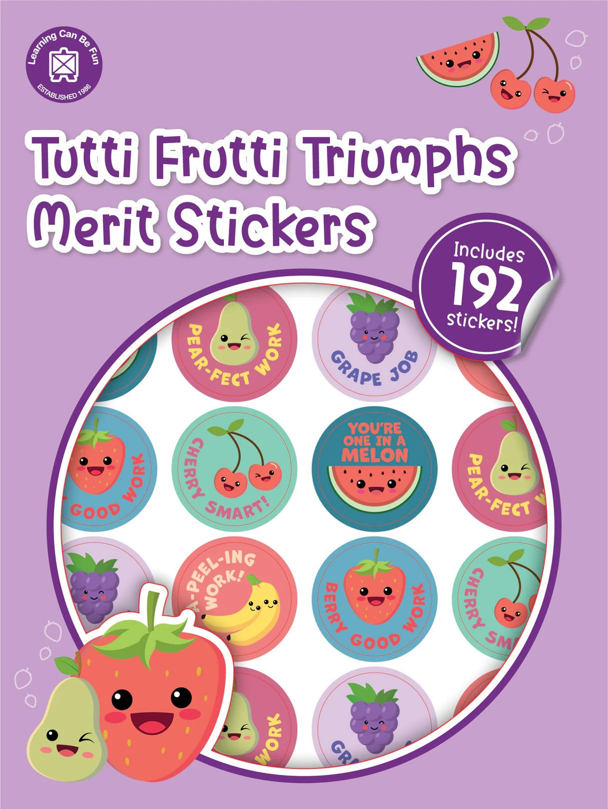 Tutti Frutti Triumphs  Merit Sticker Book