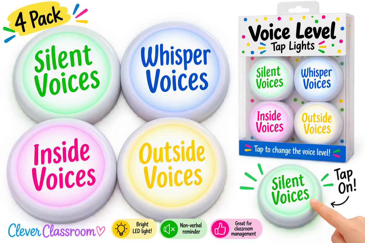 Voice Level Tap / Touch / Push Lights