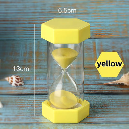 NEW Set of 6 Large Sand Timers -  1 min, 2 min, 3 min, 5 min, 10 min, 15 min
