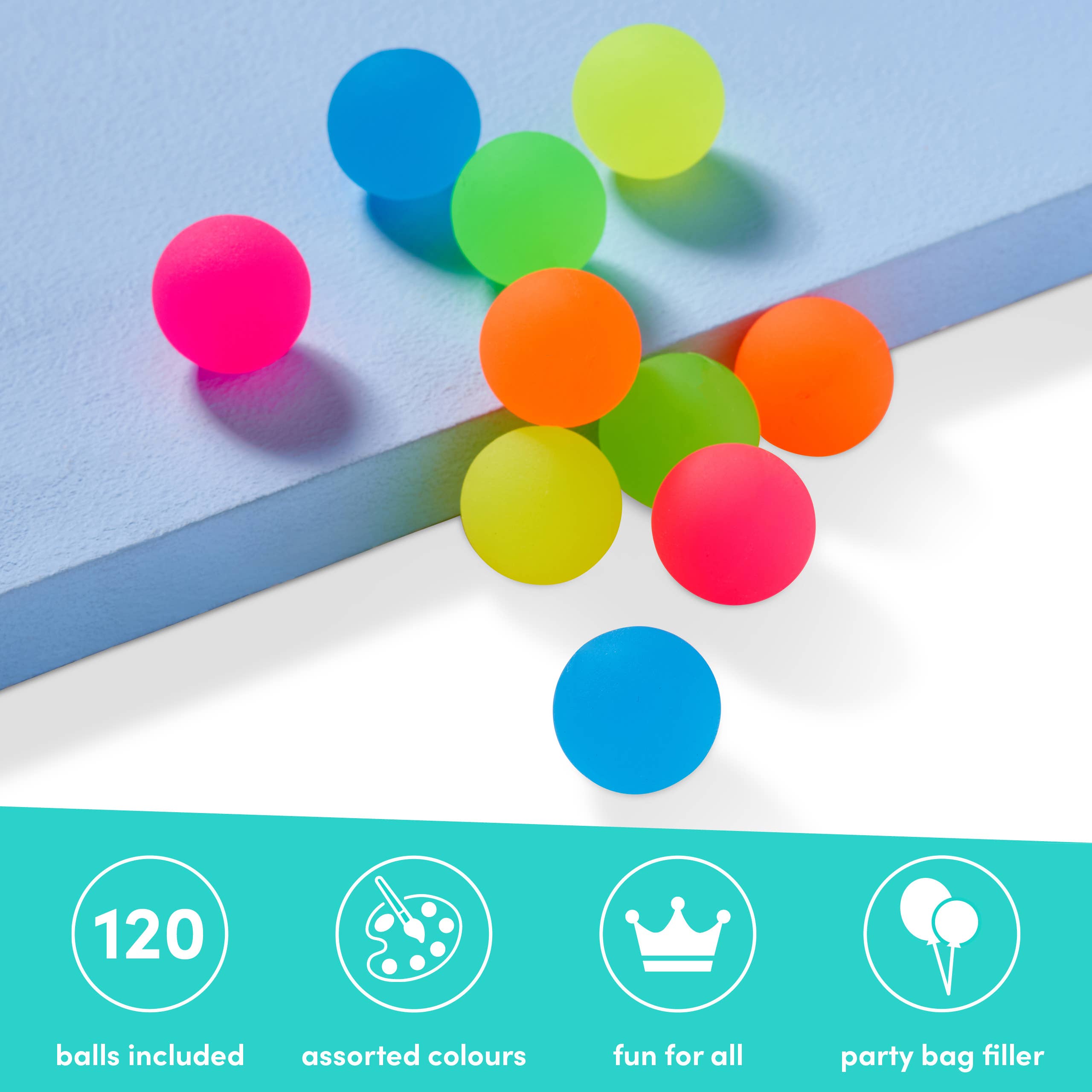120 Bouncy Balls