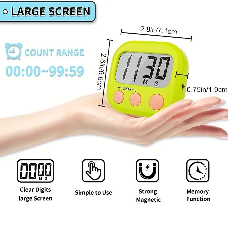 Digital Electronic Timer Green or Blue