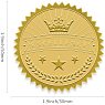 100 Pack NEW! Gold Foil Embossed EXCELLENCE Crown