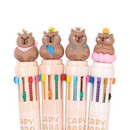 CAPYBARA 10 COLOR PEN     12/DSP