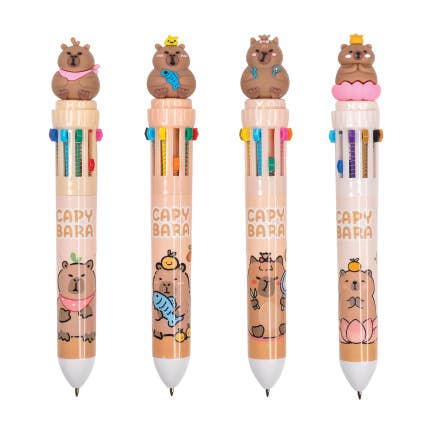 CAPYBARA 10 COLOR PEN     12/DSP