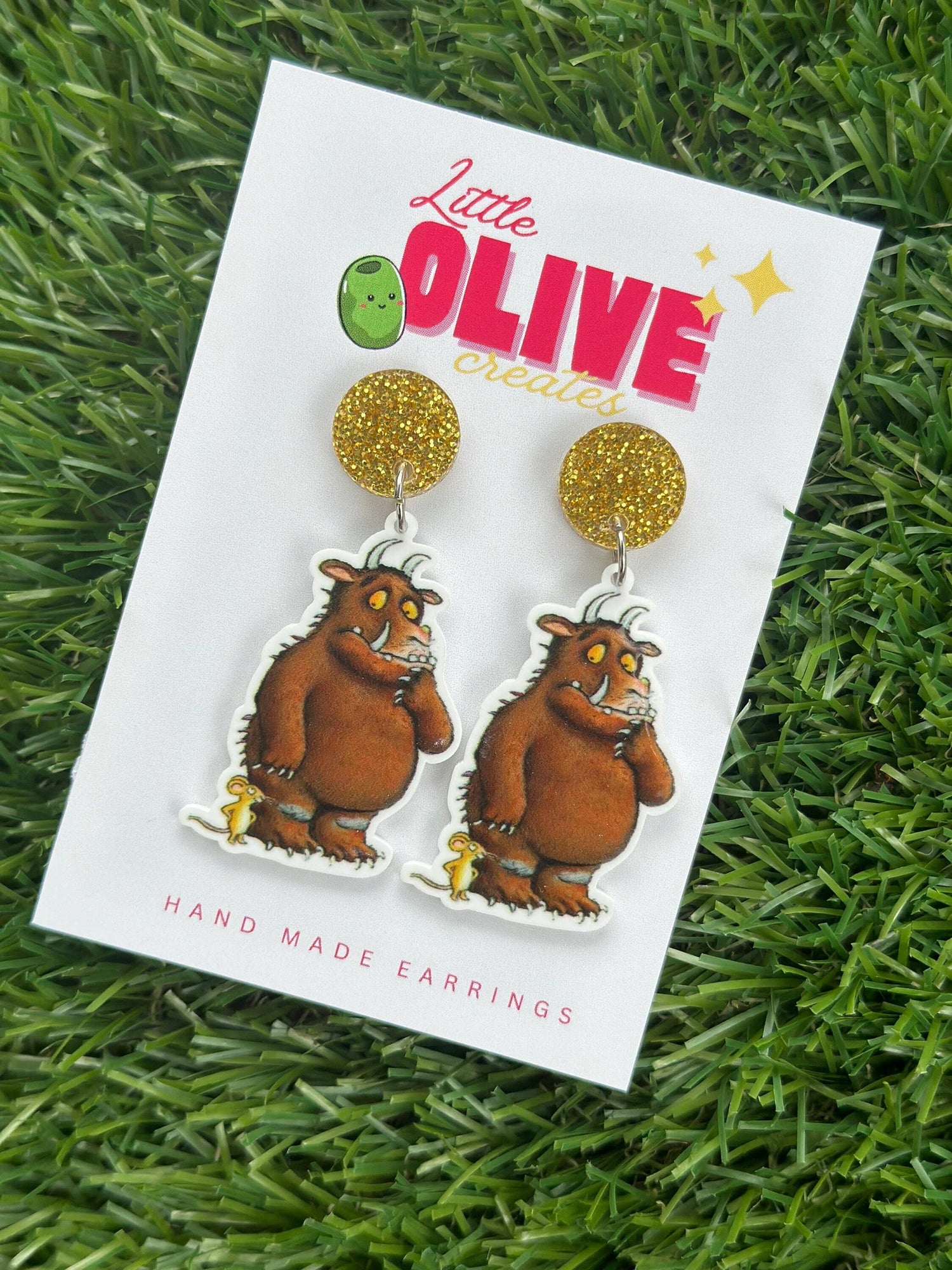 The Gruffalo Teacher Dangle Earrings