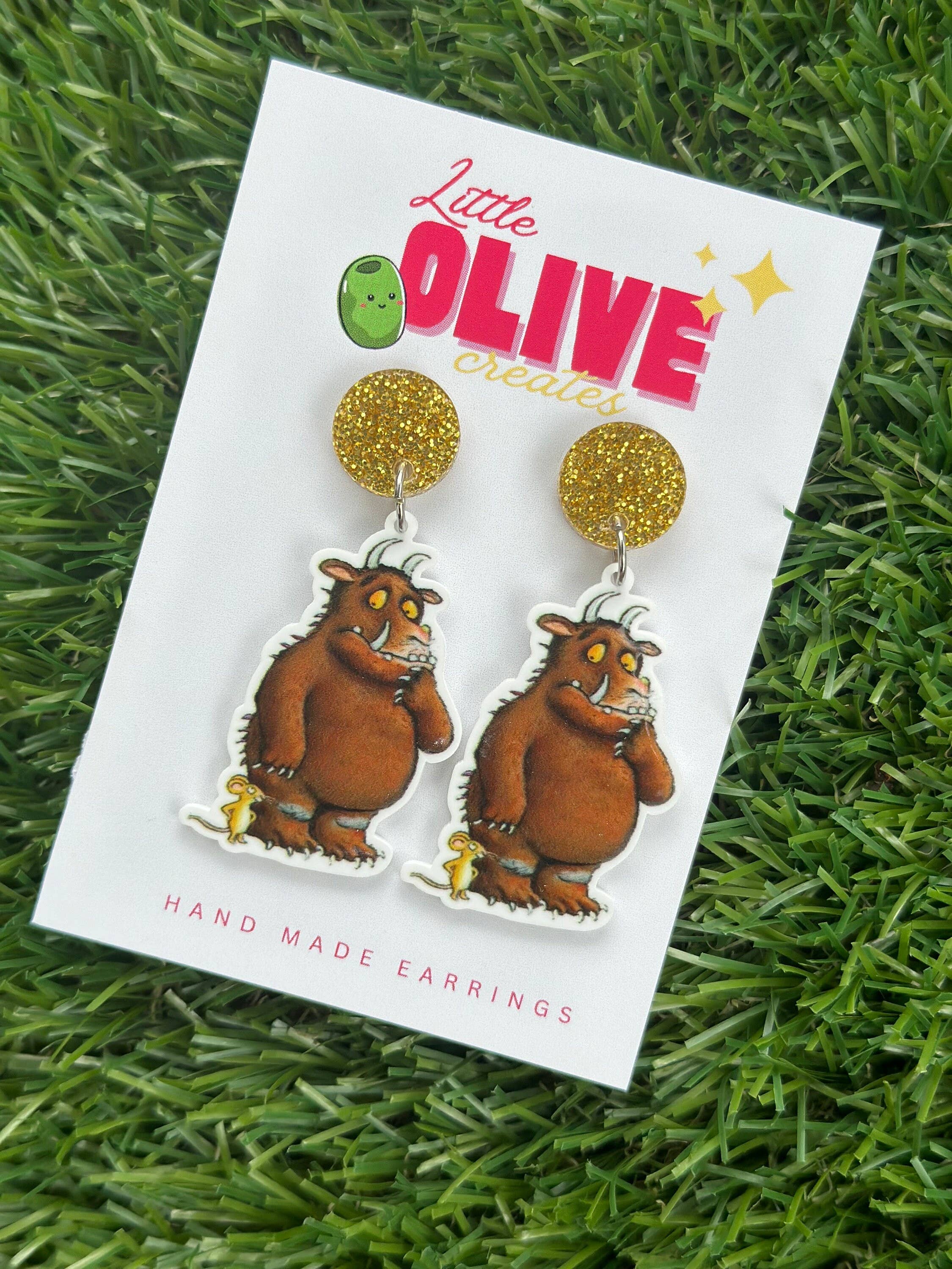 The Gruffalo Teacher Dangle Earrings