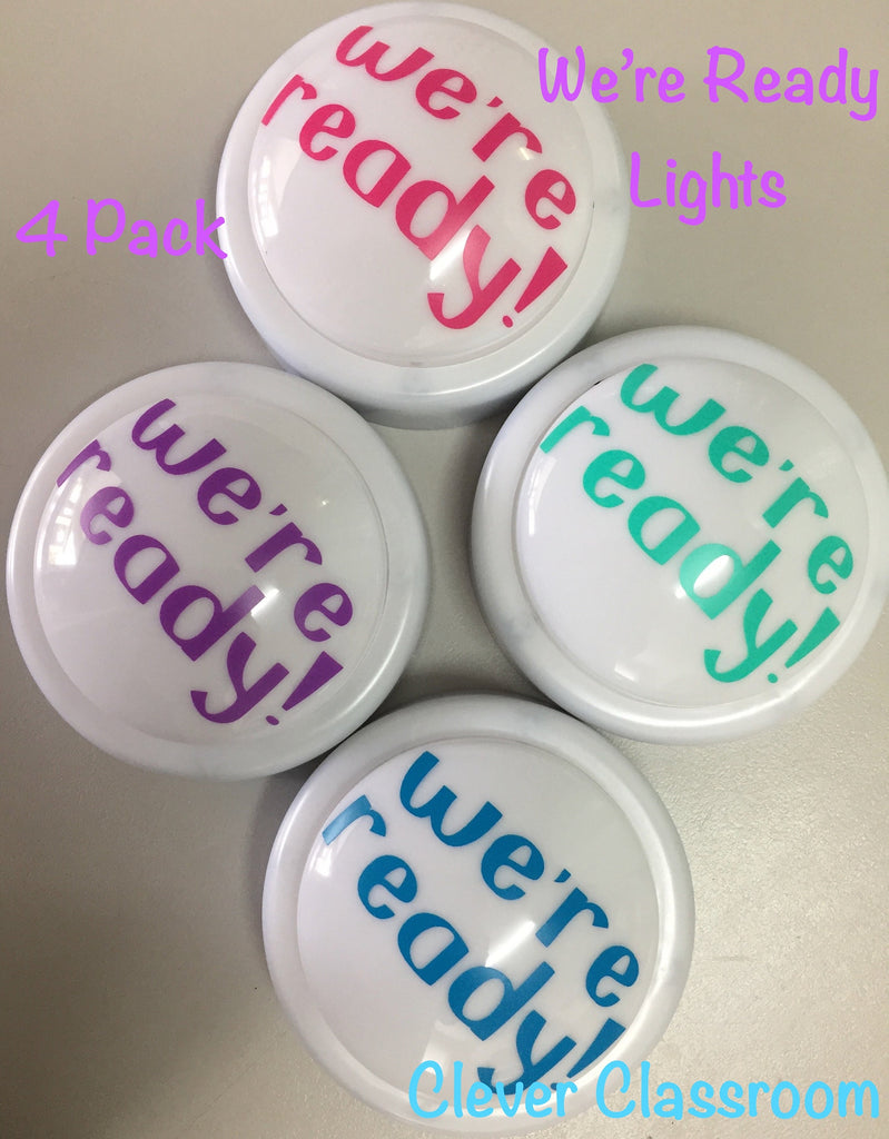 IN STOCK! We're ready! - Tap / Touch / Push Lights -  for classroom use.