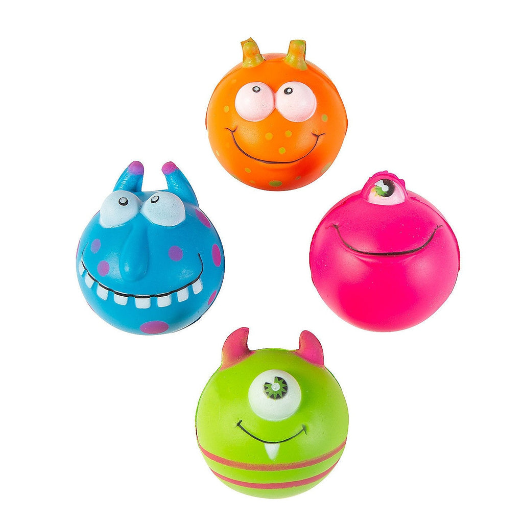 8 x jouets anti-stress de personnage de monstre 