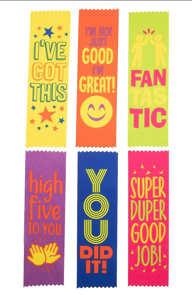 NEW! Positive Inspirations Award Ribbons 12 Pack