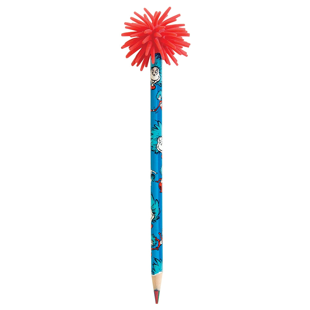 BRAND NEW! Dr Seuss Rainbow Writer Pencil with Topper