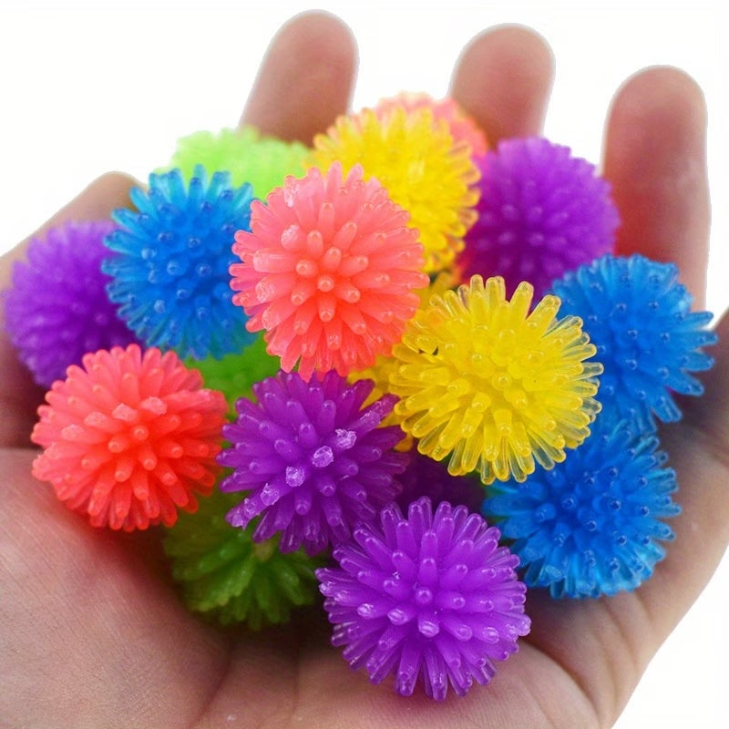6 Pack of Spikey Fidget Hedgehog balls