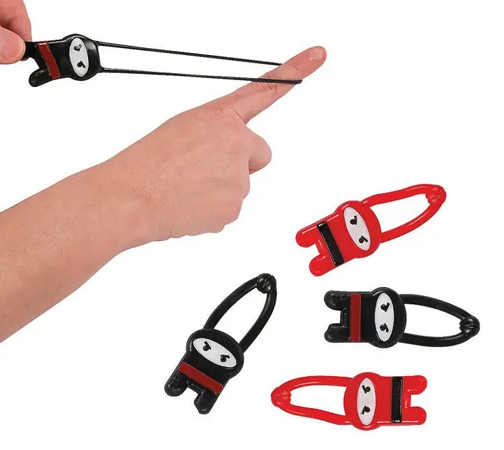 6 Pack Ninja Stretchy Jelly Toys