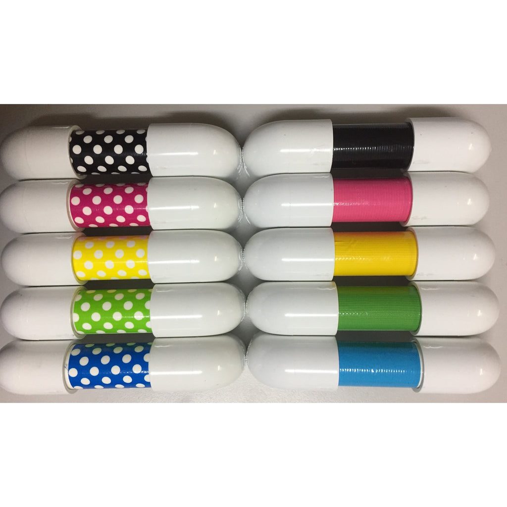 Gray 10 Pack Bright and Polka Dots Whisper Phones