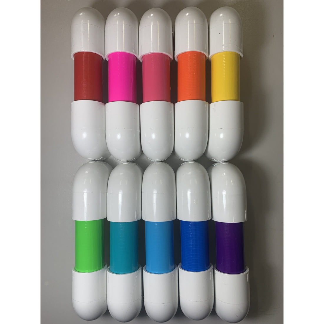 Dark Gray 10 Pack Bright Colours Whisper Phones