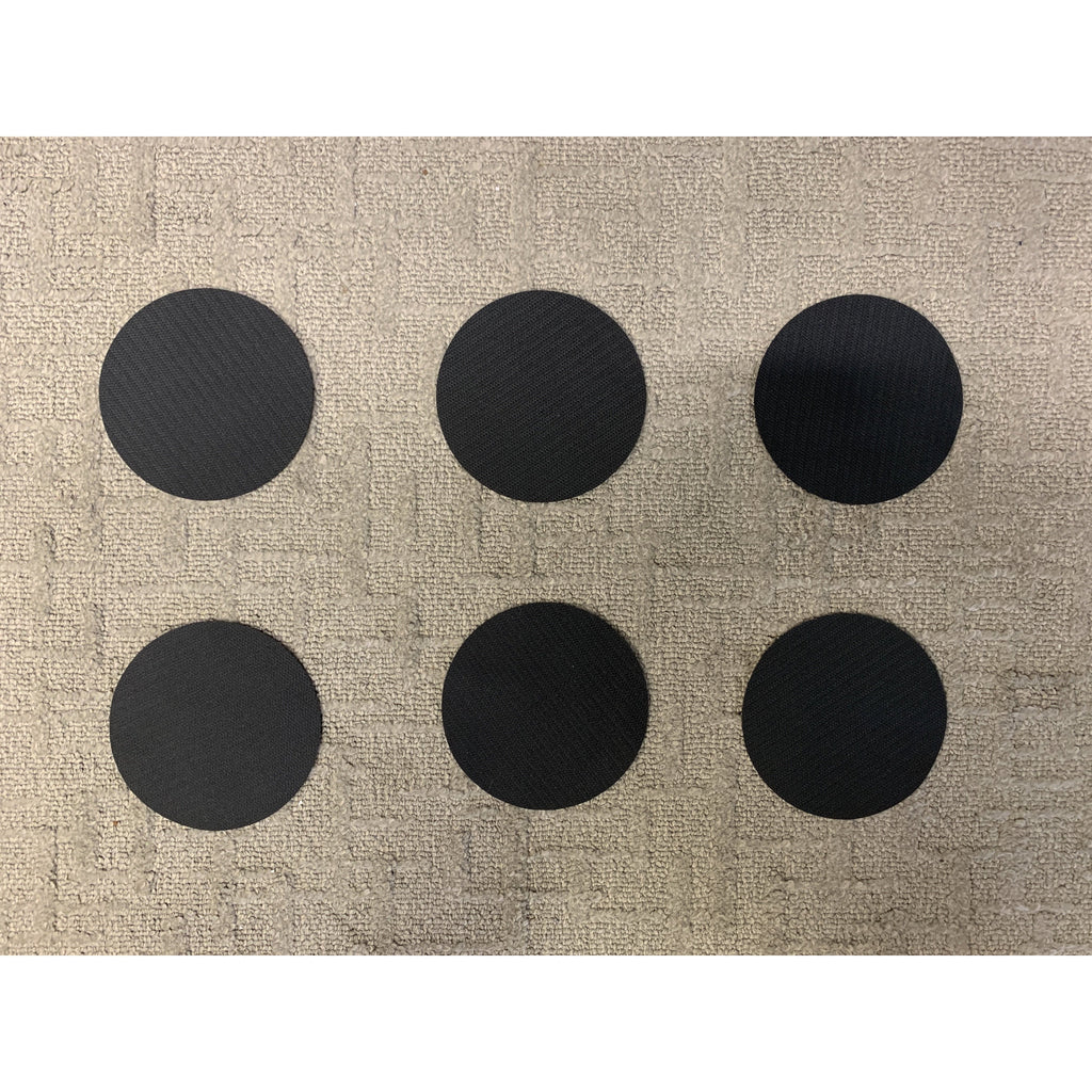 Rosy Brown 12 All Black -  Clever Spots Classroom Place Markers