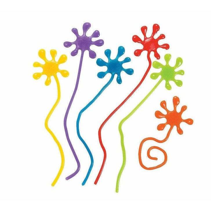 cleverclassroom-net-au - 12 Pack Bright Paint Splatter Stretchy Jelly Toys - Toys &amp; Incentives