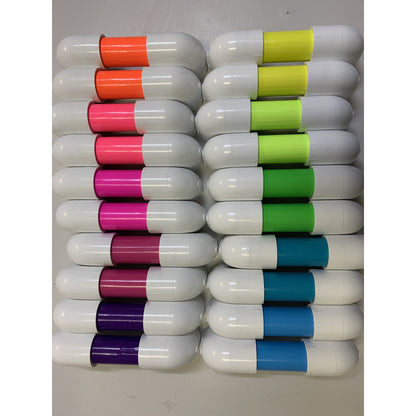 Dark Gray 20 Pack Neon &amp; Bright Colours Whisper Phones