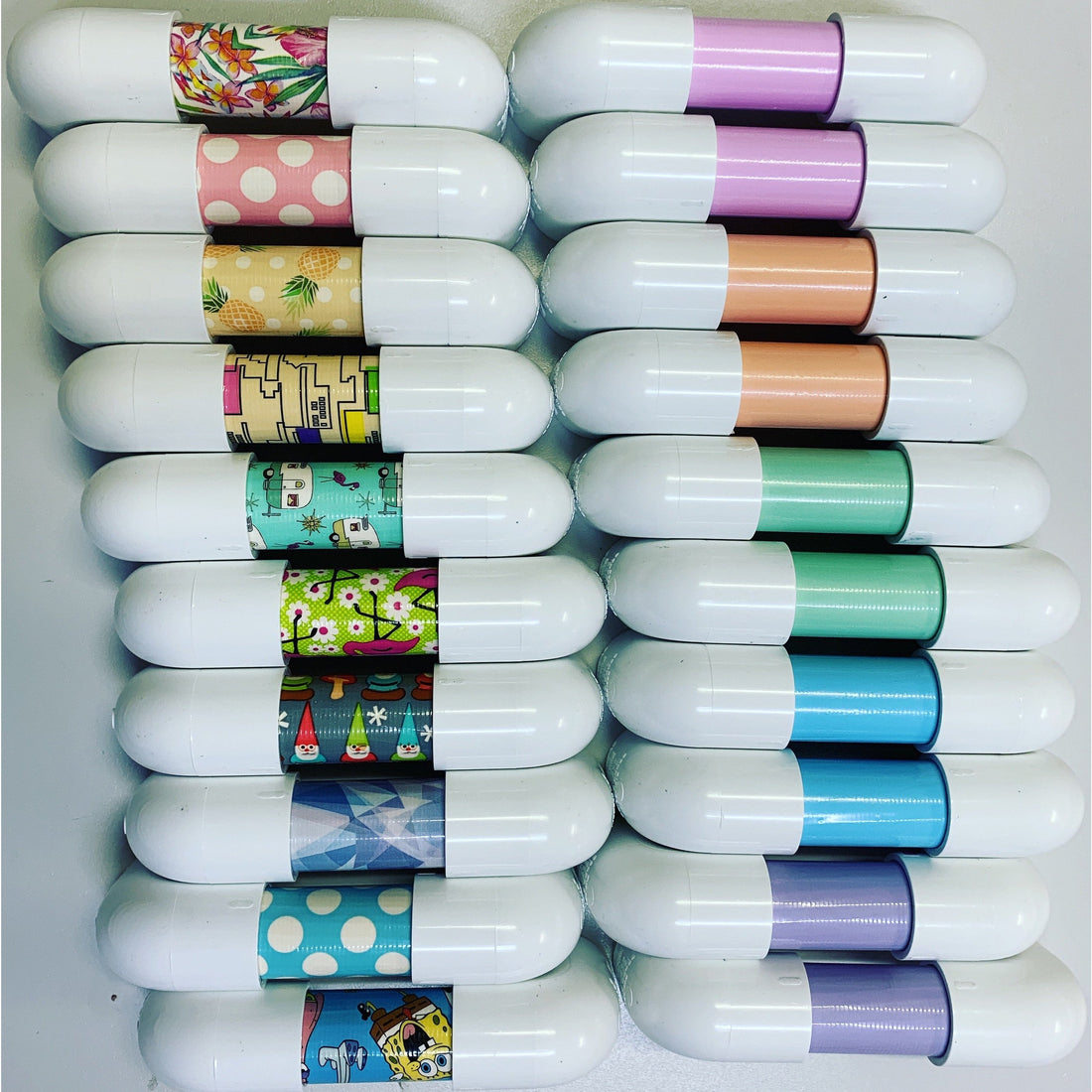 Gray 20 Pack Pastels &amp; Pastel Patterns Colours Whisper Phones