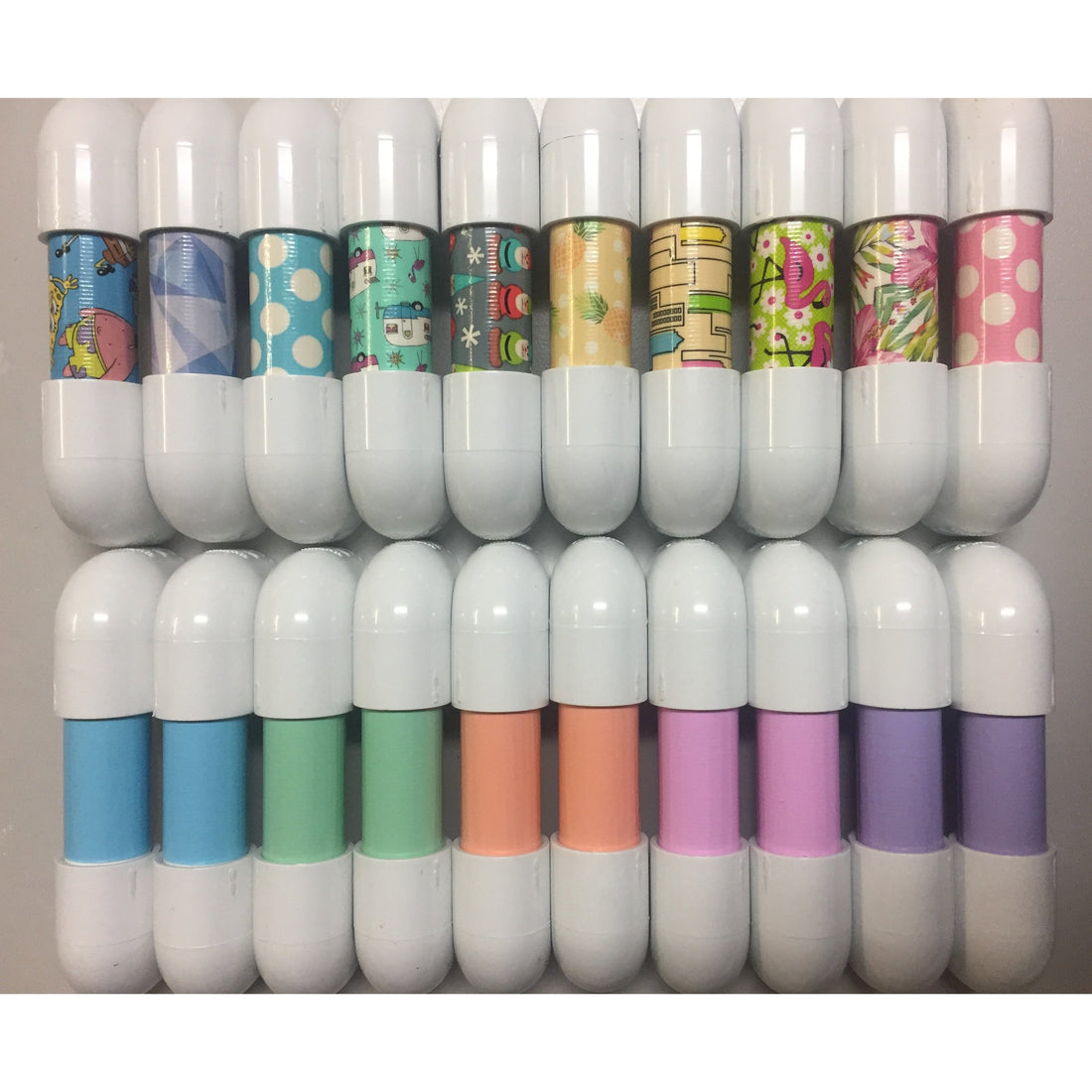 Gray 20 Pack Pastels &amp; Pastel Patterns Colours Whisper Phones