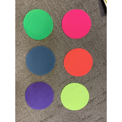 cleverclassroom-net-au - 24 Pack Neon Colours -  Clever Spots Classroom Place Markers - Clever Spots
