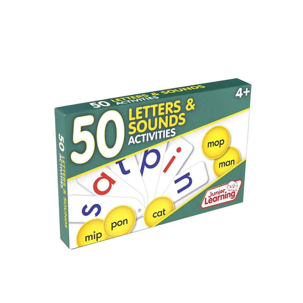 Dim Gray 50 Letters &amp; Sounds Activities