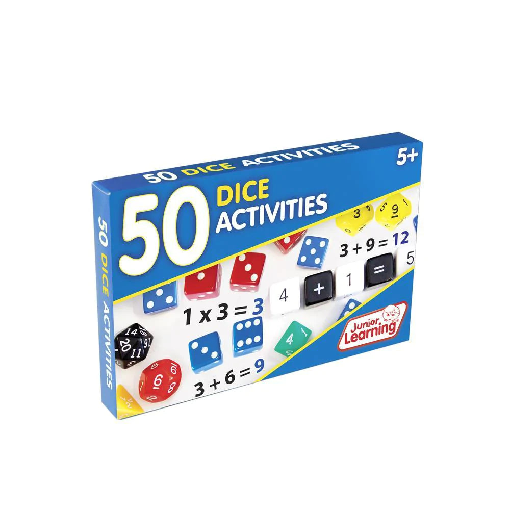 Light Gray 50 Dice Activities