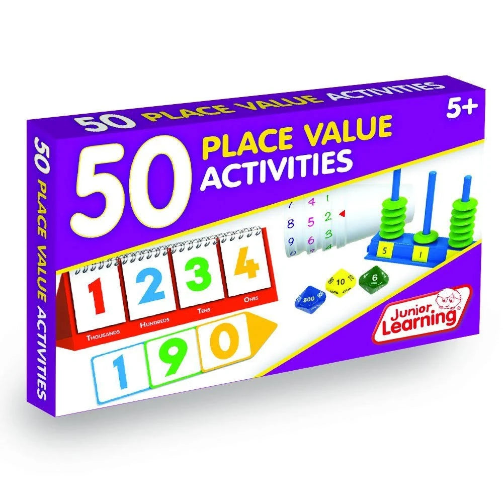 Dark Violet 50 Place Value Activities