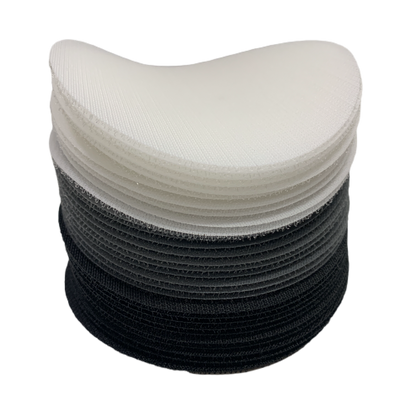 Black 6 Black, White &amp; Grey -  Clever Spots Classroom Place Markers
