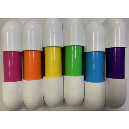 Dark Gray 6 Pack Bright Colours Whisper Phones