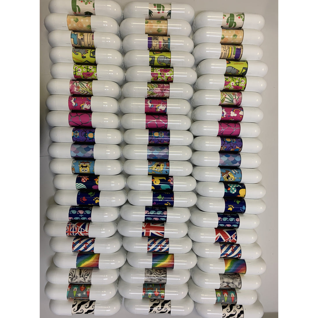 Dark Gray 60 Pack Mixed Colours Whisper Phones