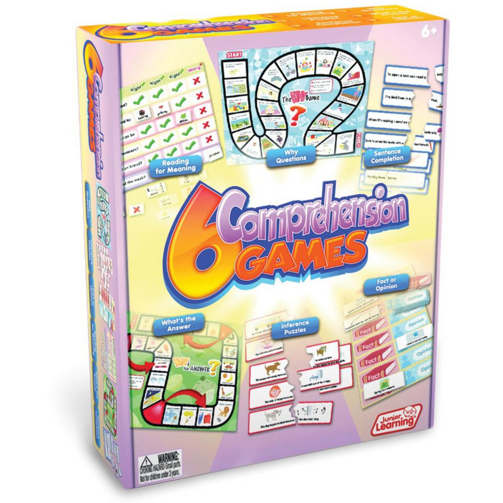 Light Gray 6 Comprehension Games