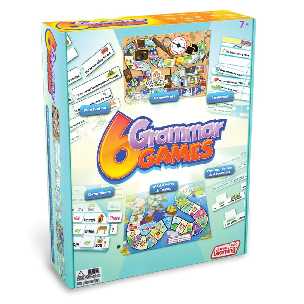Light Gray 6 Grammar Games