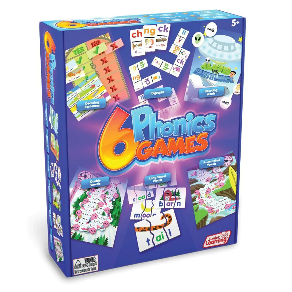 Light Slate Gray 6 Phonics Games