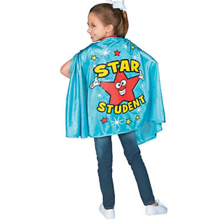 Wheat Blue Star Student Cape