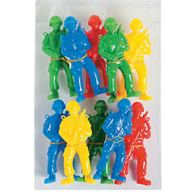 Dark Cyan Jumbo Paratroopers - parachute men -  Great Classroom Prizes and Incentives