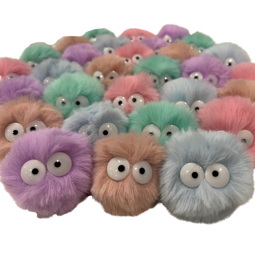 Rosy Brown PASTEL Warm Fuzzies - Jar of 30 Warm Fuzzies